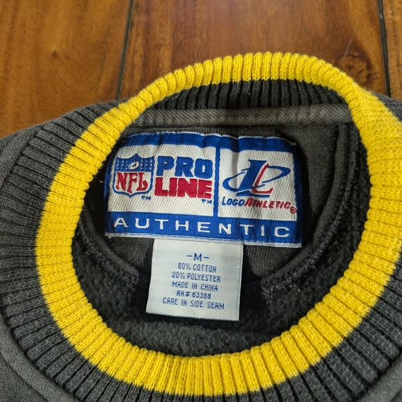 Logo Athletic Vintage Pittsburgh Steelers Crewneck (M) - Picture 6 of 8